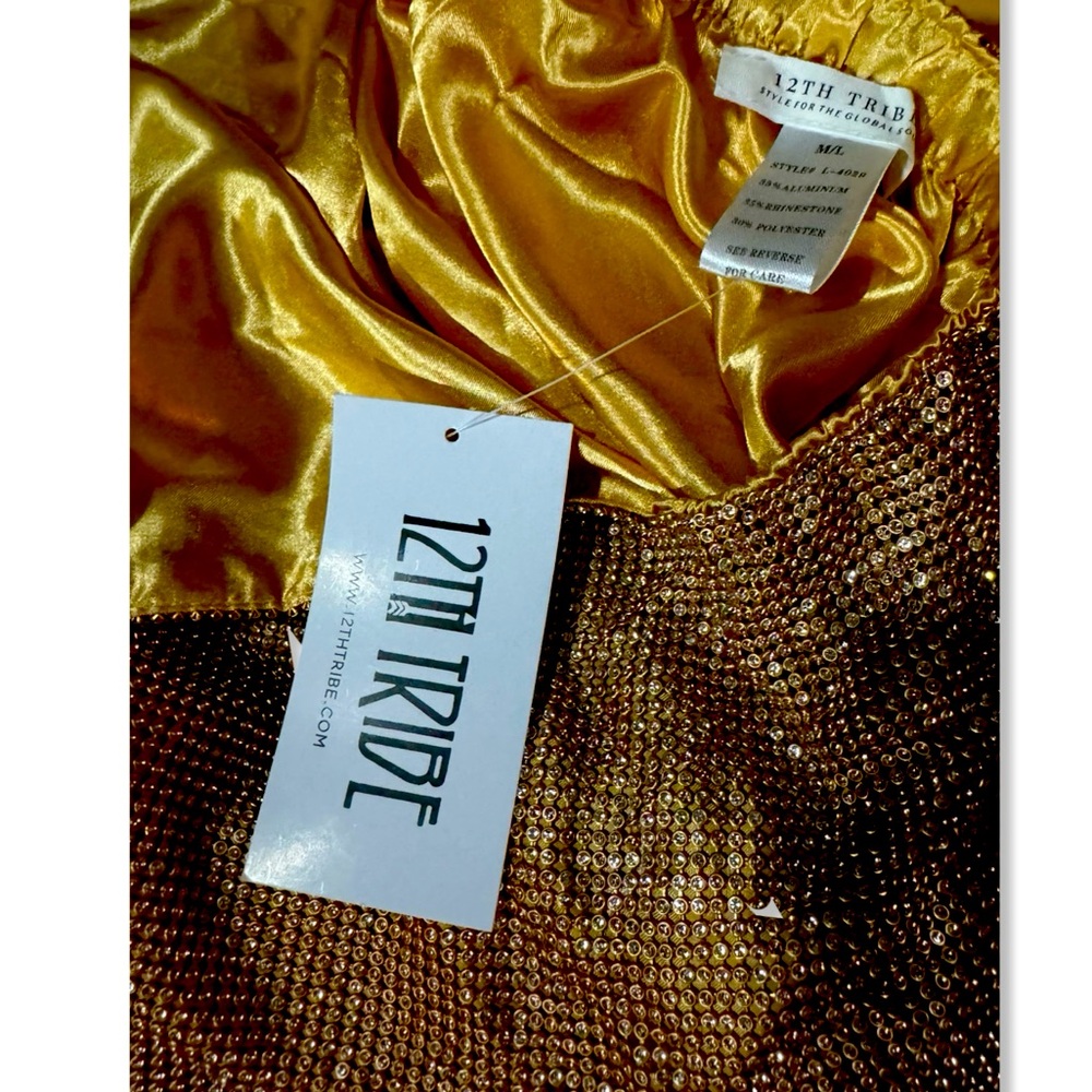 12th Tribe Rhinestone Dress - Picture 5 of 6